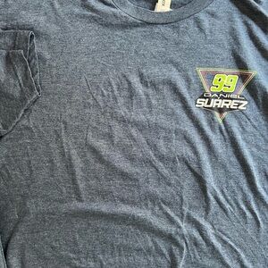 Tultex Dark Gray Graphic Tee